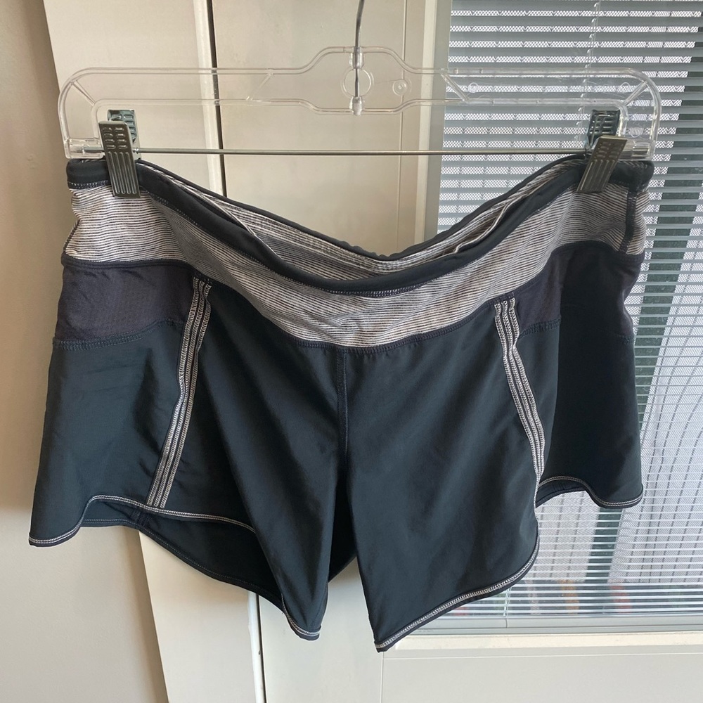 Gray Lululemon shorts